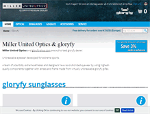 Tablet Screenshot of gloryfy-shop.com